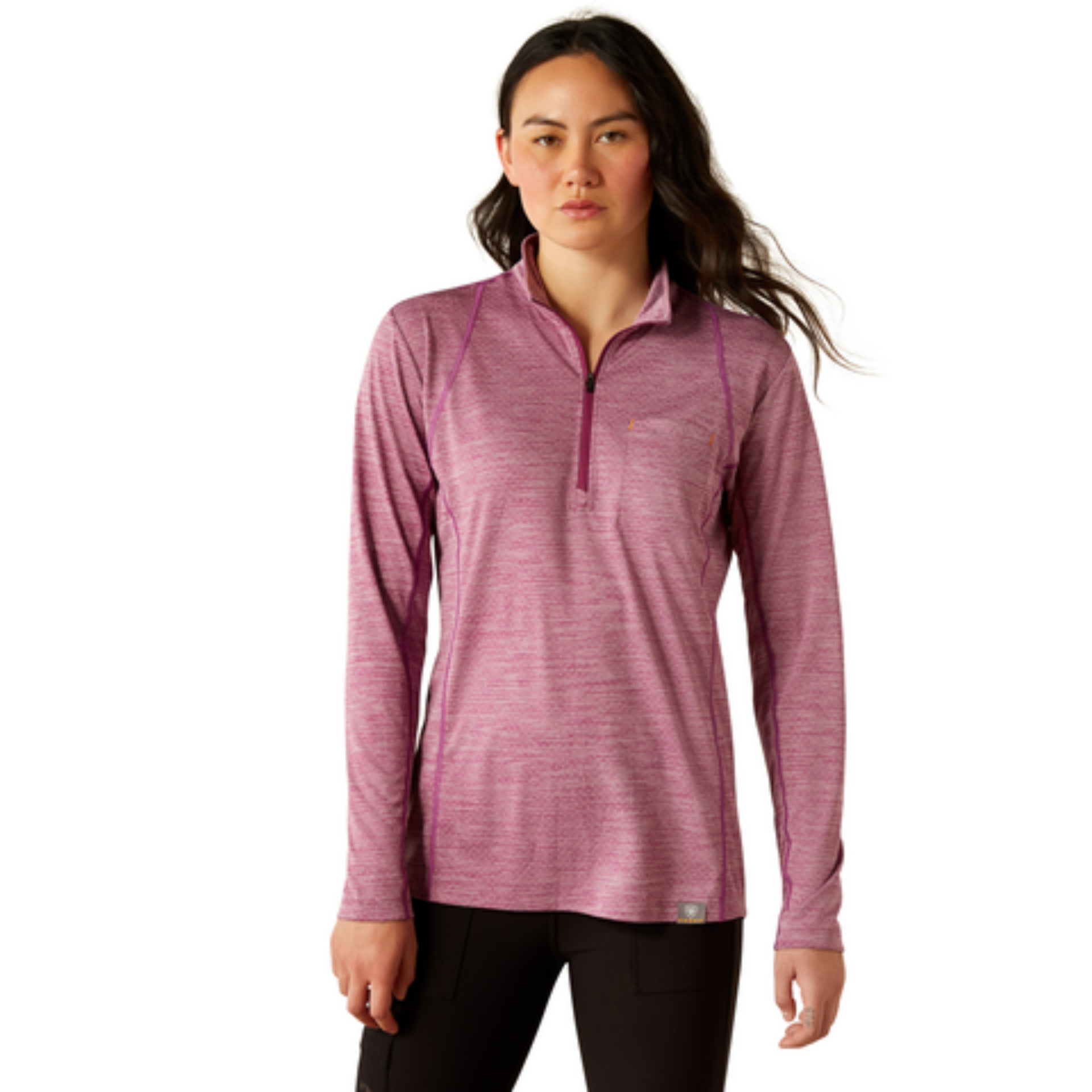 Picture of Ariat 10055225 Rebar Evolution 1/2 Zip Top