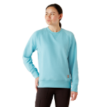 Picture of Ariat 10055114 Rebar Workman Washed Fleece Sweatshirt