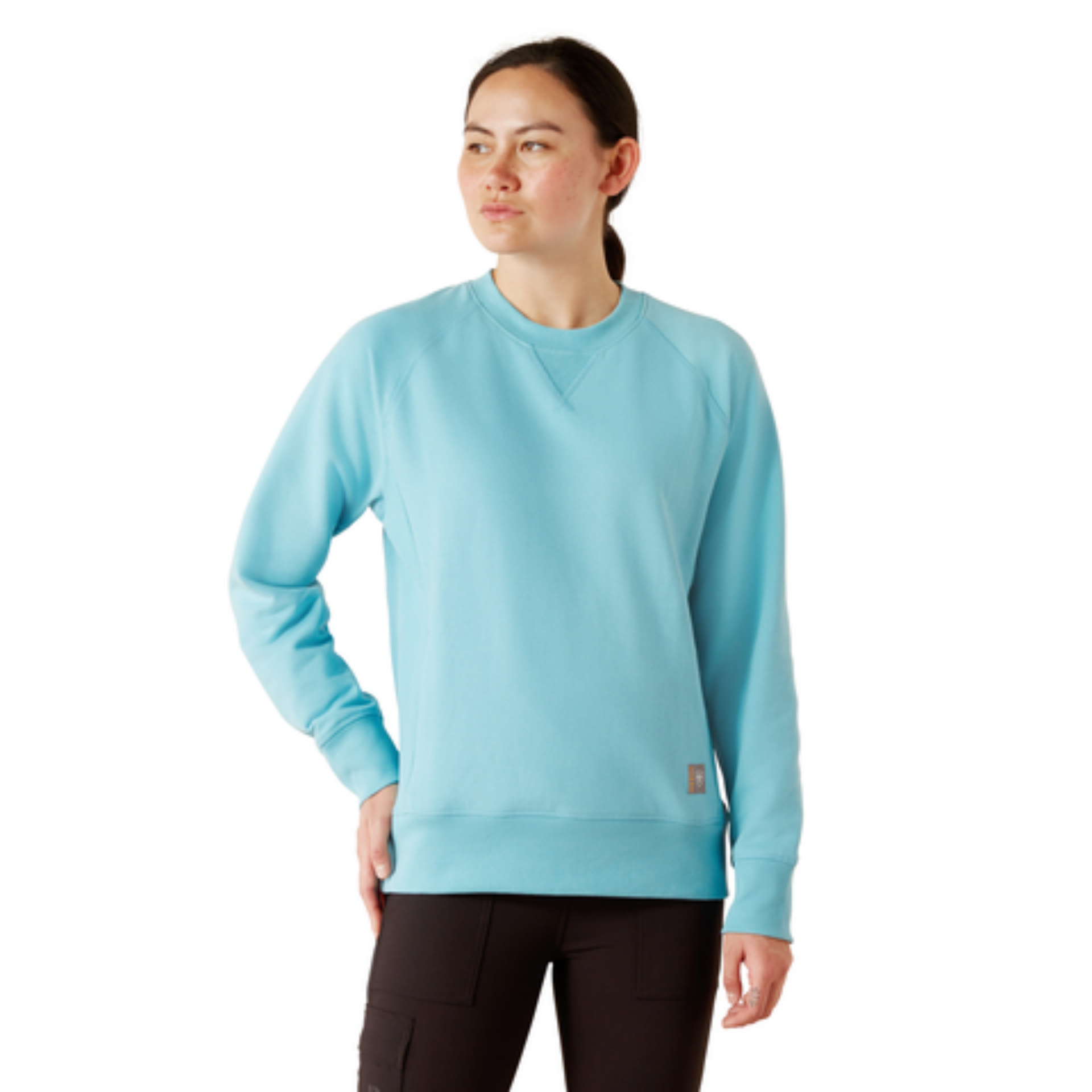 Picture of Ariat 10055114 Rebar Workman Washed Fleece Sweatshirt