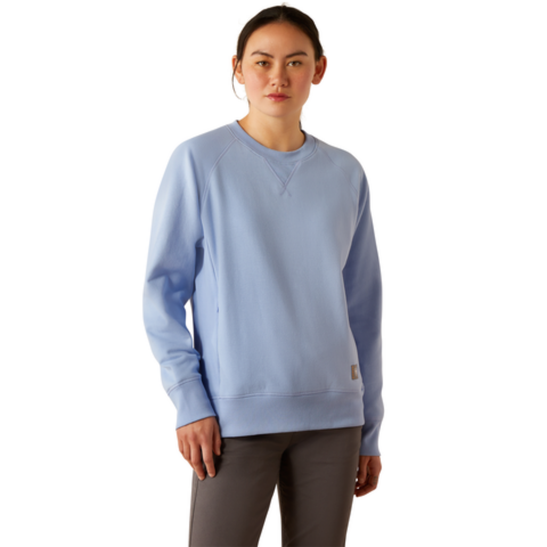 Picture of Ariat 10055115 Rebar Workman Washed Fleece Sweatshirt