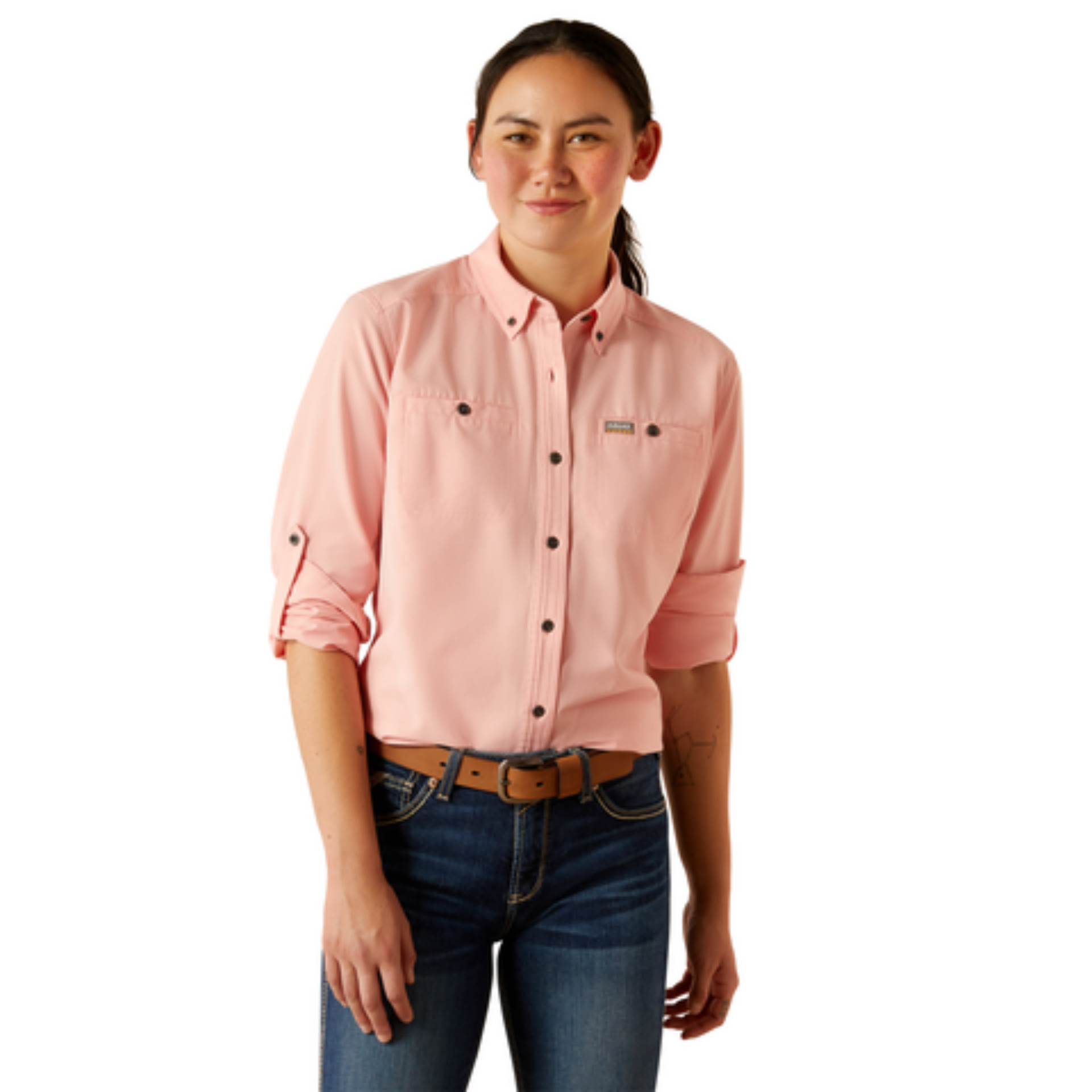 Picture of Ariat 10054856 Rebar Made Tough 360 Airflow DuraStretch Work Shirt