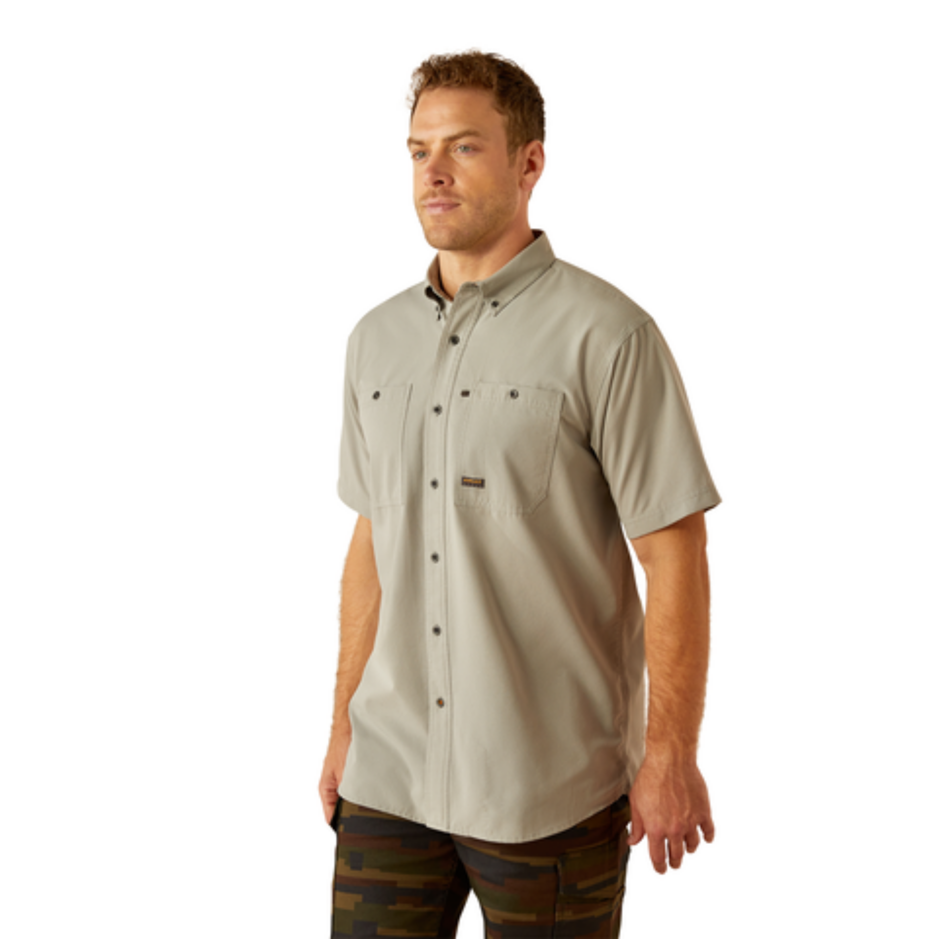 Picture of Ariat 10054878 Rebar Made Tough 360 Airflow Work Shirt