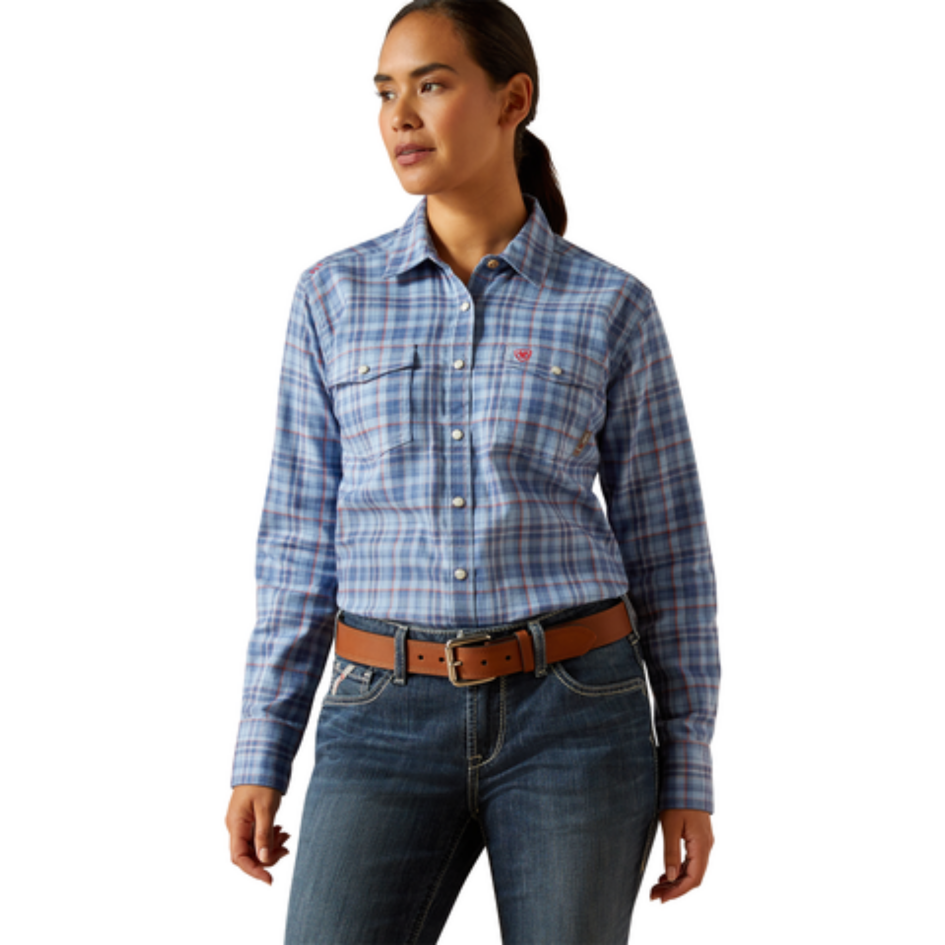 Picture of Ariat 10062832 FR Laurel Snap Work Shirt