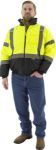 Picture of Majestic 75-1313 Hi-Viz Waterproof Jacket with Quilted Liner, ANSI 3