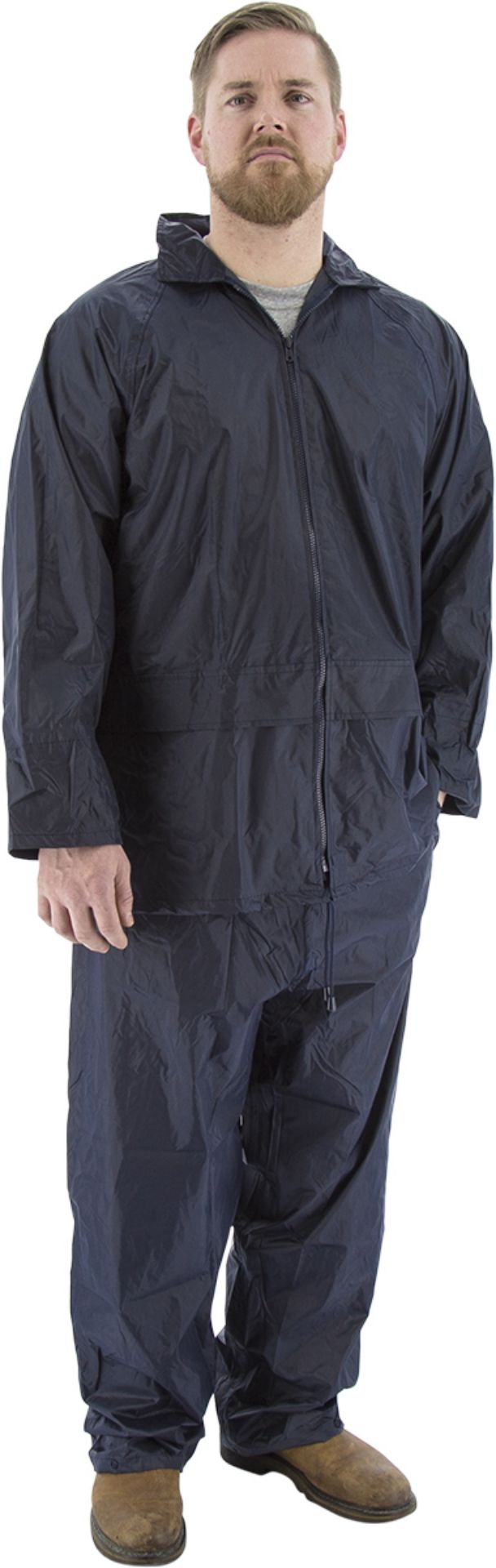 Picture of Majestic 71-2010 2-Piece Hooded Waterproof Rain Suit