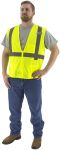 Picture of Majestic 75-3201 Hi-Viz Mesh Vest, ANSI 2