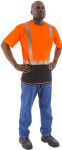 Picture of Majestic 75-5218 Hi-Viz snag resistant T-Shirt, ANSI 2