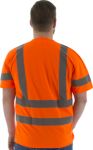 Picture of Majestic 75-5306 Hi-Viz Short Sleeve Shirt, ANSI 3