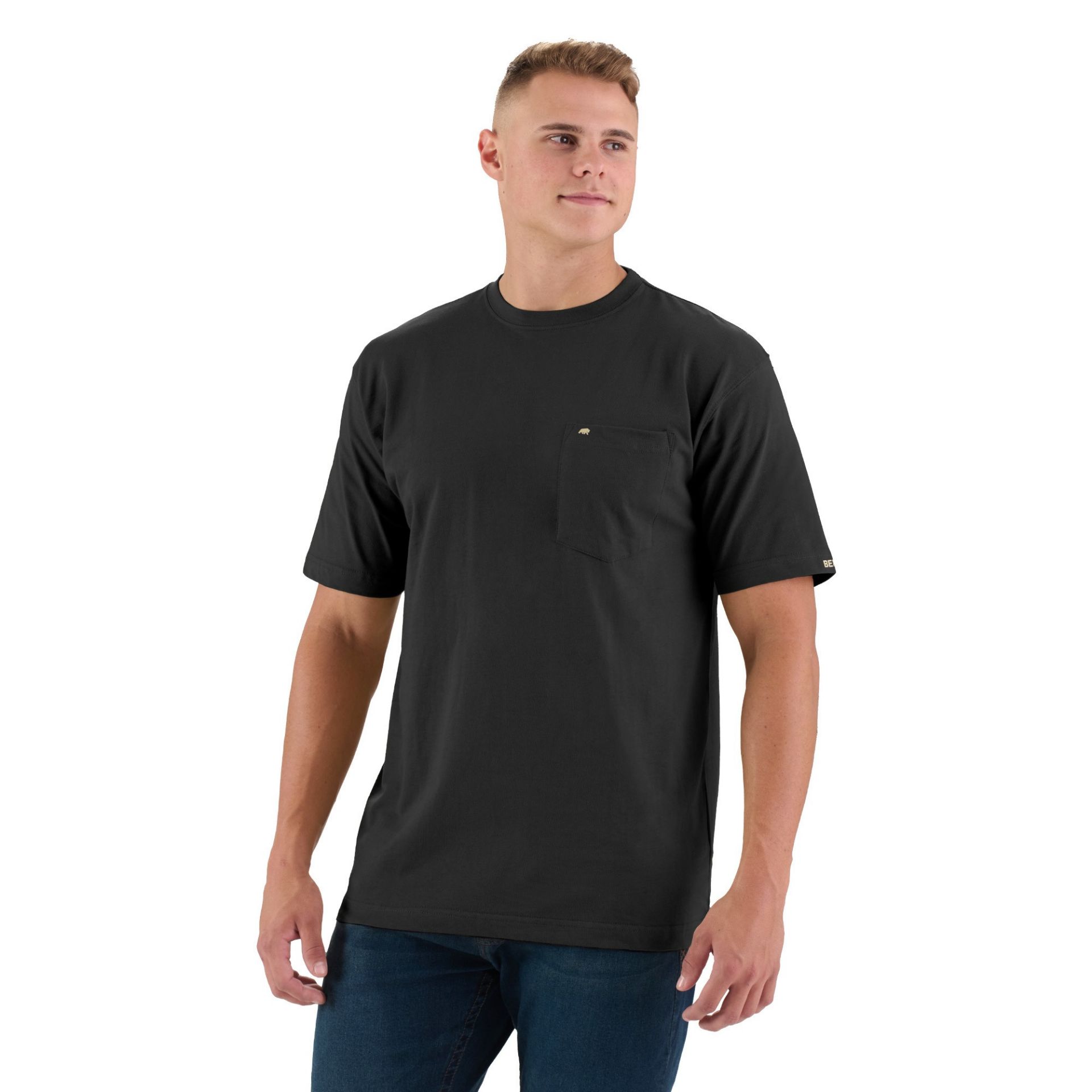Picture of Berne  BSM16 Heavyweight Short Sleeve Pocket T-Shirt
