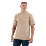 Picture of Berne  BSM16 Heavyweight Short Sleeve Pocket T-Shirt