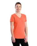 Picture of Berne  BSW40 Women's Performance V-Neck Short Sleeve T-Shirt