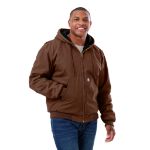 Picture of Berne  HJ375 Heartland Washed Duck Hooded Work Jacket