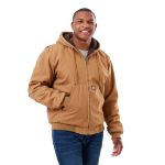 Picture of Berne  HJ375 Heartland Washed Duck Hooded Work Jacket