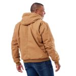Picture of Berne  HJ375 Heartland Washed Duck Hooded Work Jacket