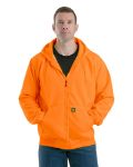 Picture of Berne  HVF101 Hi Vis Thermal-Lined Hooded Sweatshirt