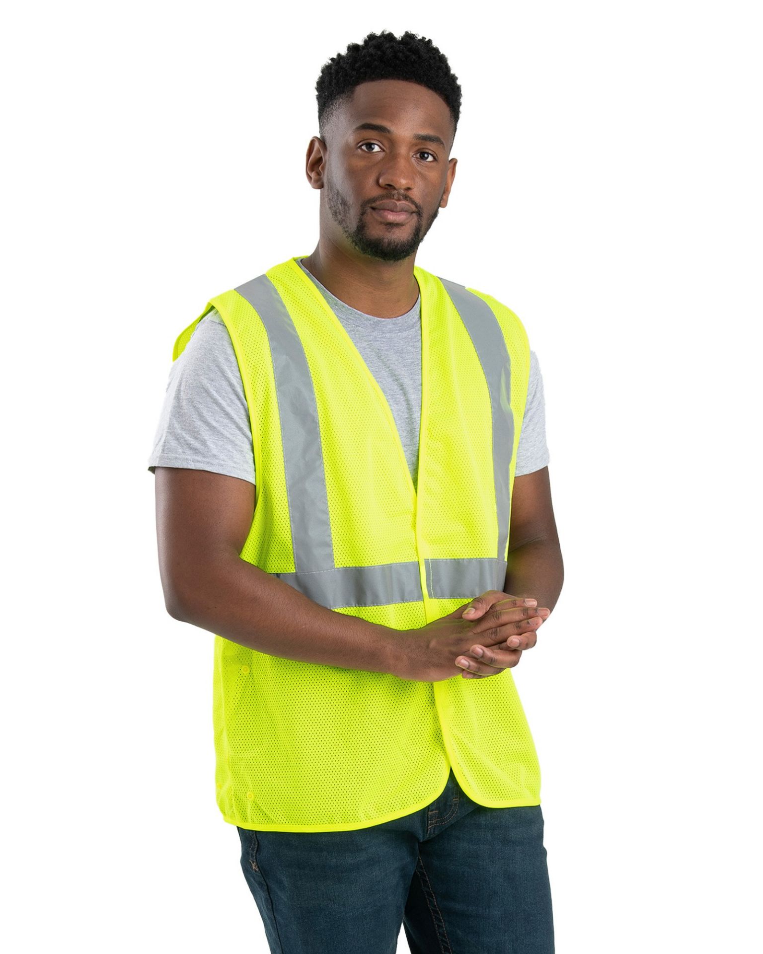 Picture of Berne  HVV042 Hi Vis Class 2 Economy Mesh Vest