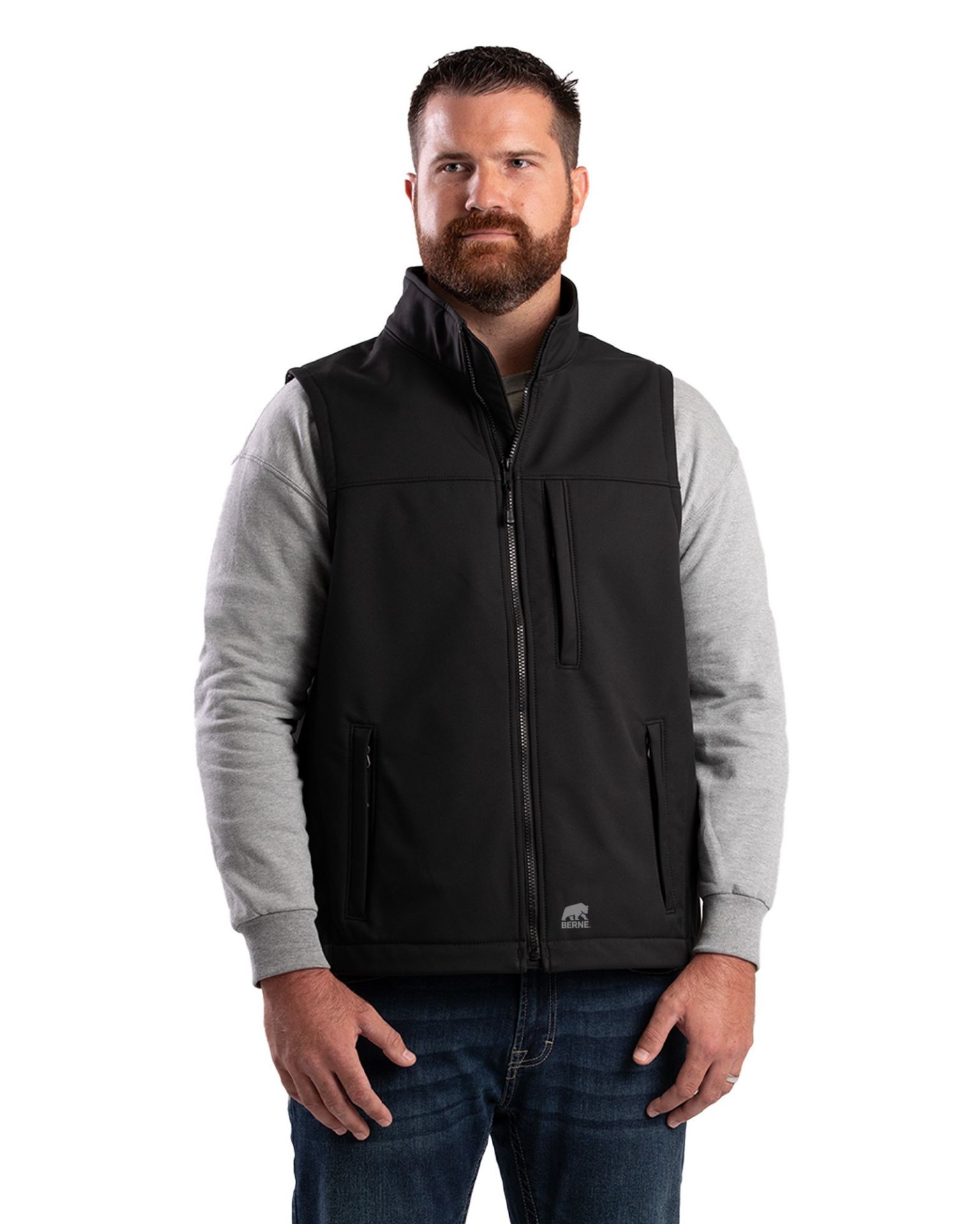 Picture of Berne  VS207 Highland Softshell Vest