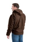 Picture of Berne  HJ626 Heartland Washed Duck Hooded Work Coat