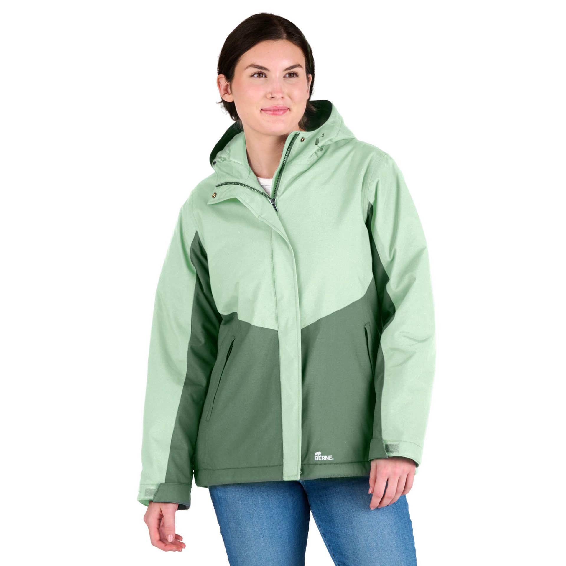 Picture of Berne  WHJ25COE Women's Coastline Hooded Jacket