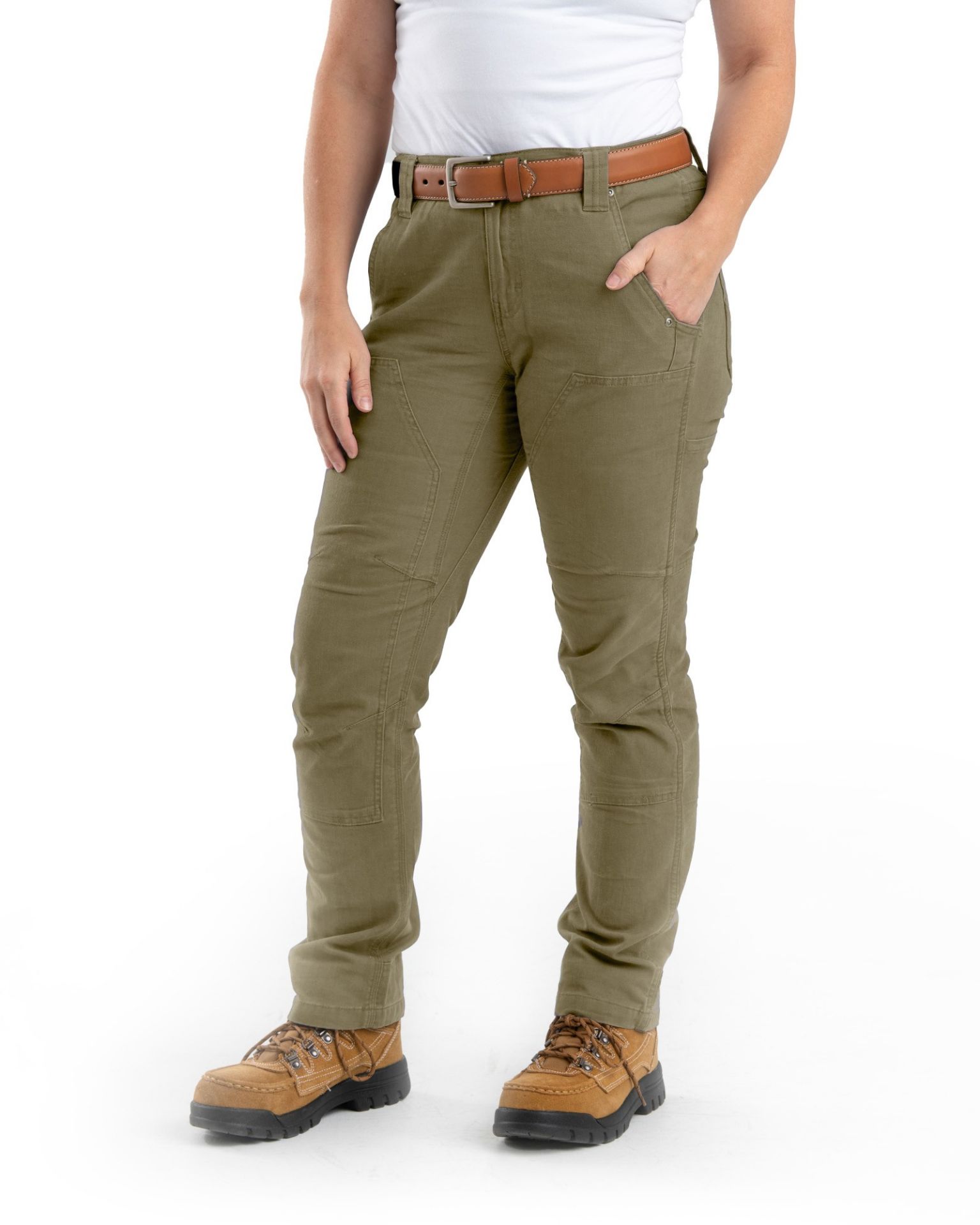 Picture of Berne  WP922TBG Women's Flex Softstone Double-Front Duck Pant