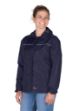 Picture of Berne  WRJ25NV Women's Coastline Lightweight Hooded Rain Jacket