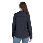 Picture of Berne  WSH34NV Women's Flex180® UPF Button Down Long Sleeve Shirt