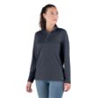 Picture of Berne  WSH14NV Women's Midweight UPF Quarter-Zip