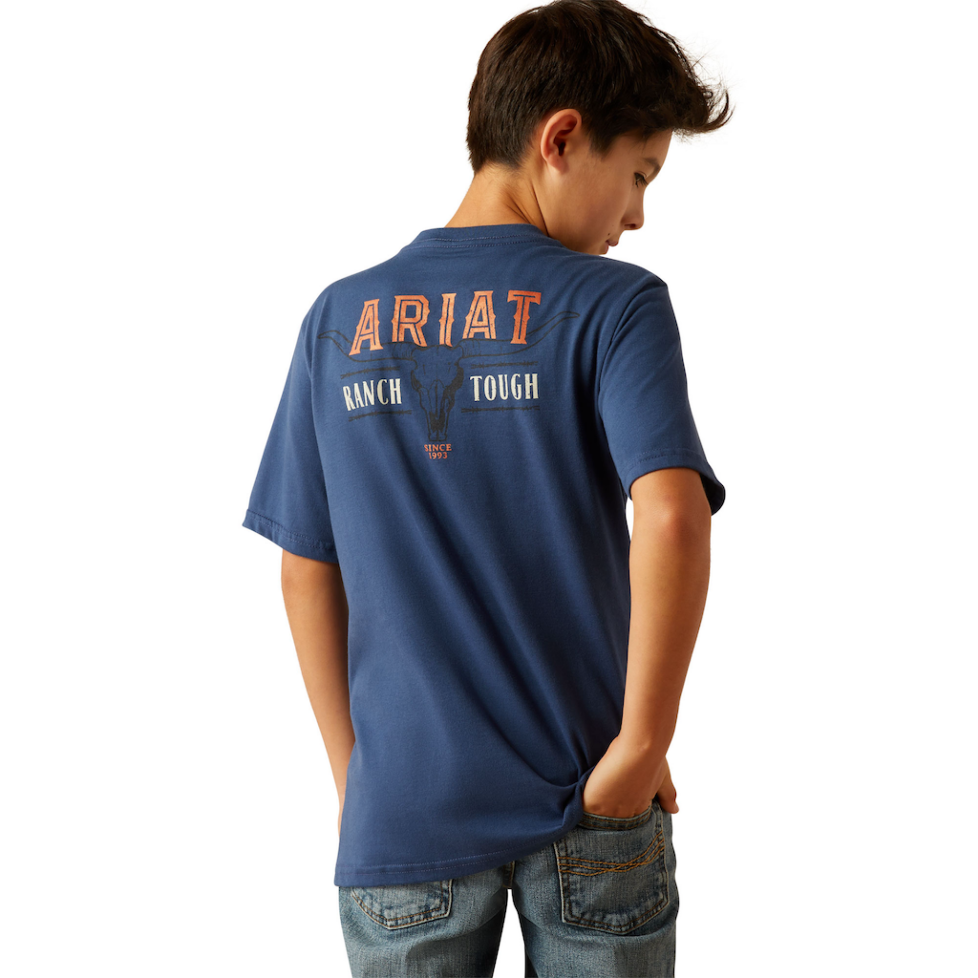 Picture of Ariat 10060401 Ariat Ranch Tough T-Shirt