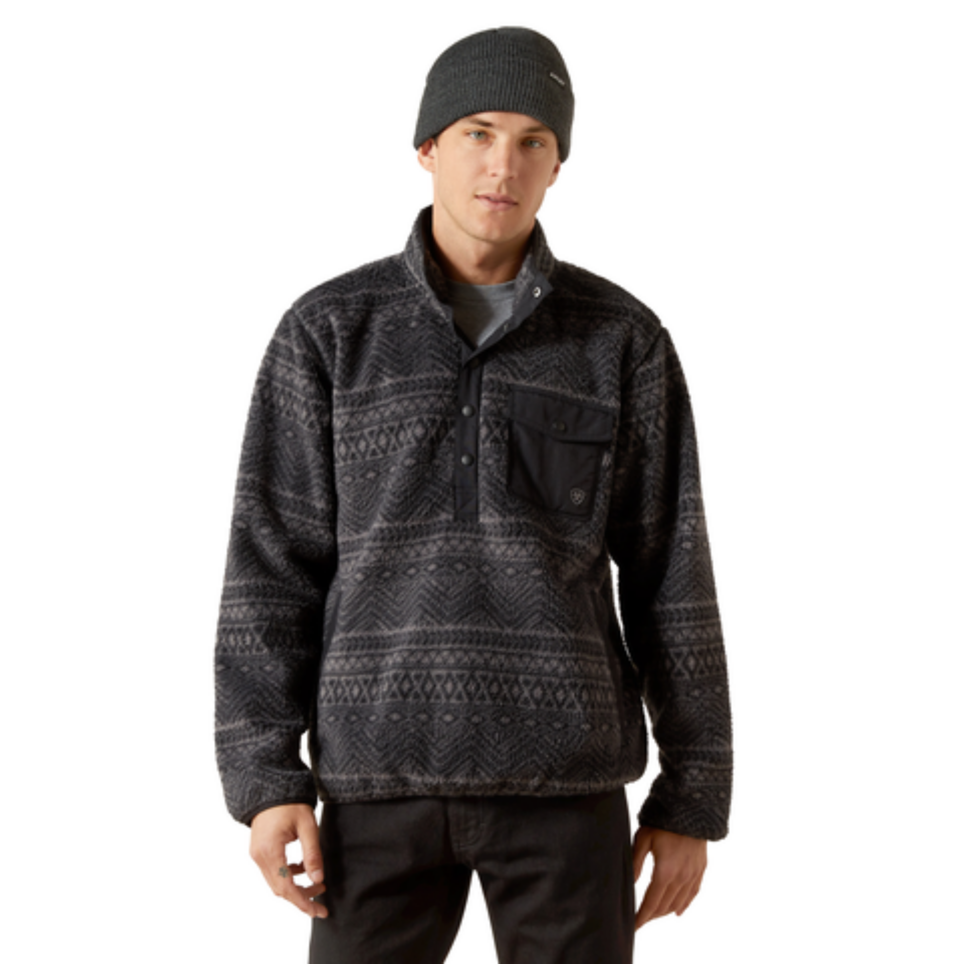 Picture of Ariat 10062490 Polar Bear Mock Sweater