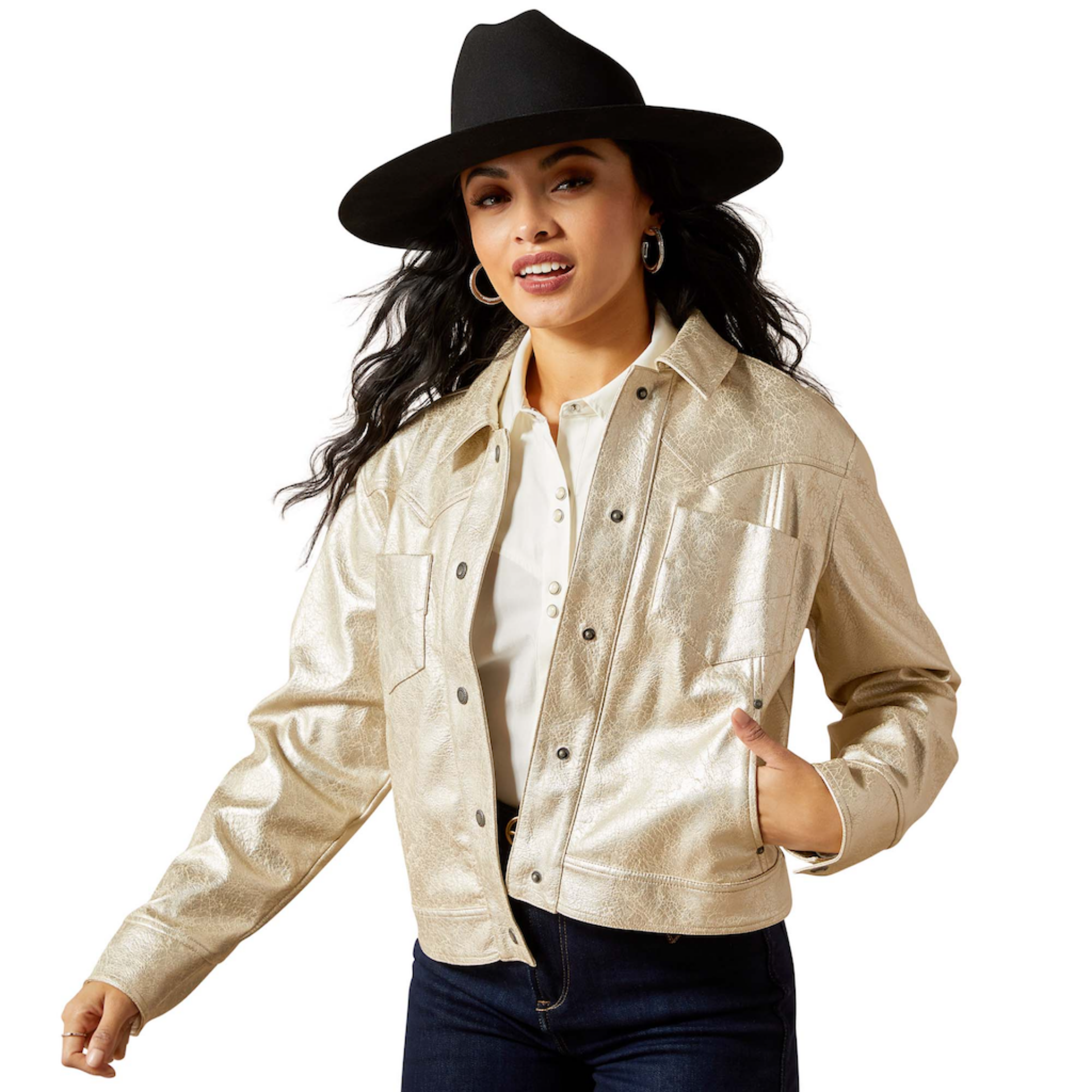 Picture of Ariat 10065994 Cropped Jacket