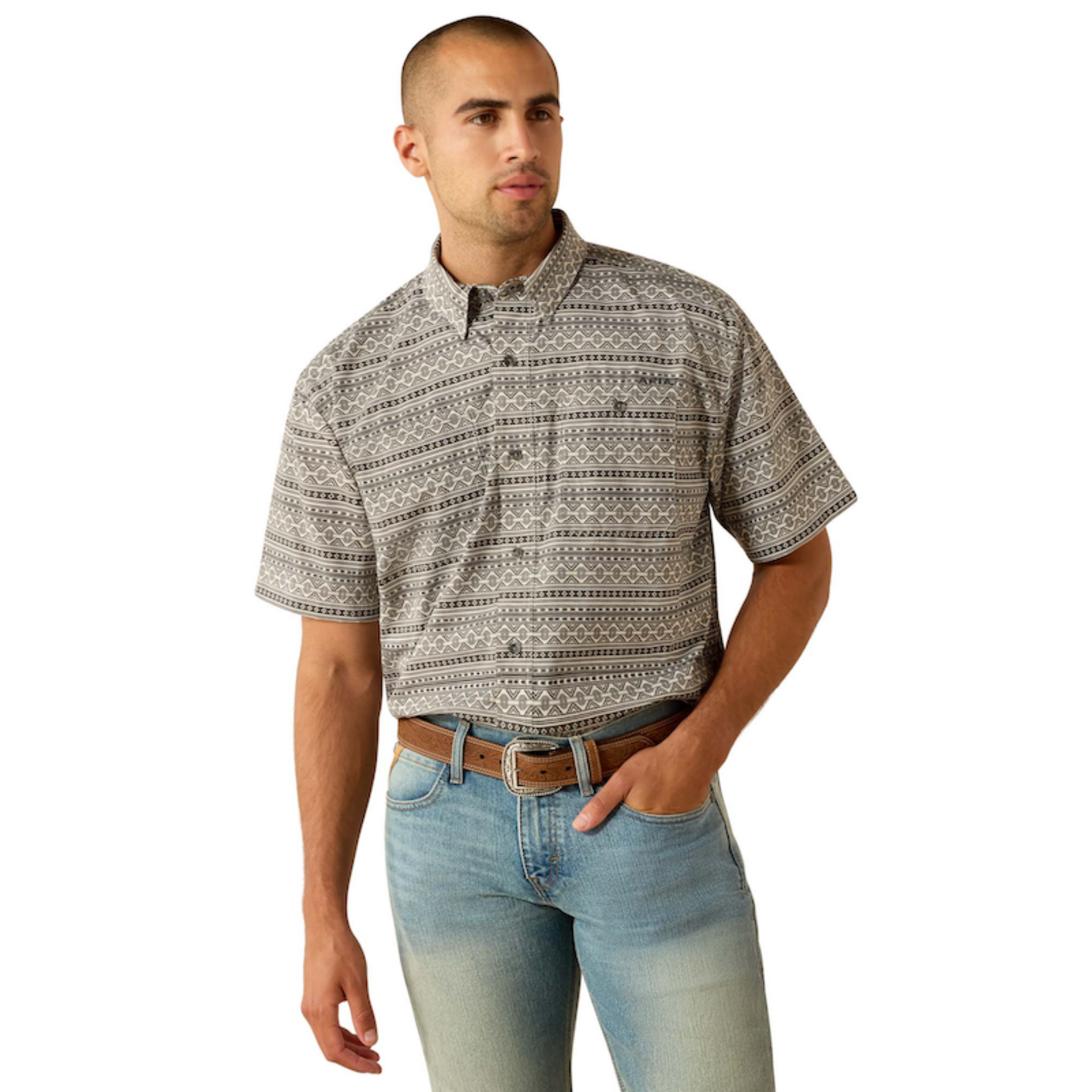 Picture of Ariat 10063787 360 Airflow  Classic Fit Shirt