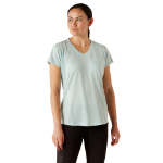 Picture of Ariat 10054435 Rebar Evolution Work Hard V-Neck T-Shirt