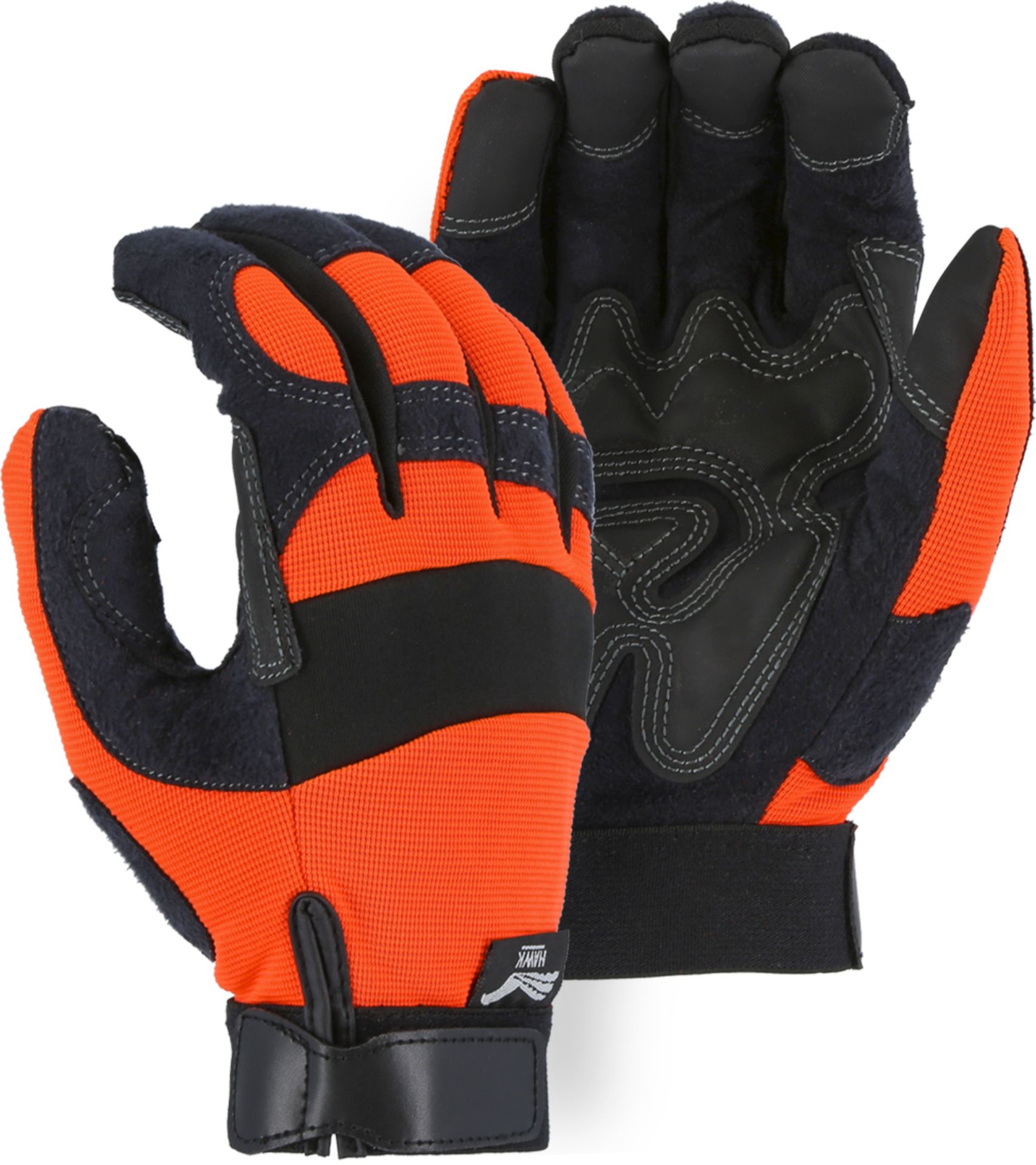 Picture of Majestic 2139HO Mechanics Glove with PVC Double Palm