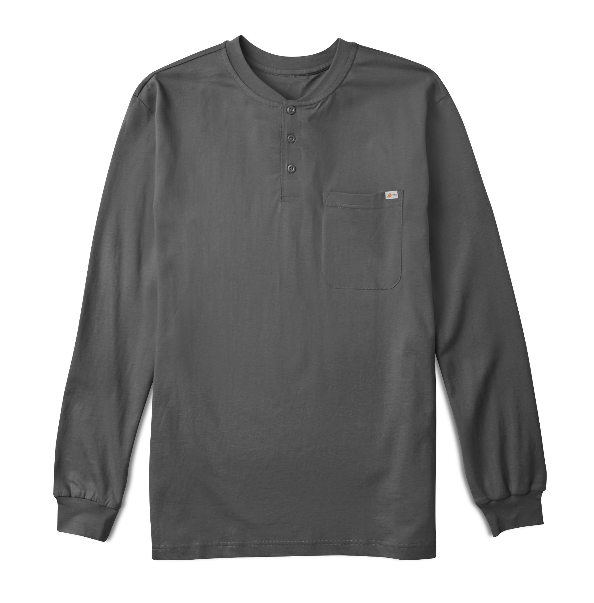 Picture of Rasco FR0101UGY FR Henley - Gray