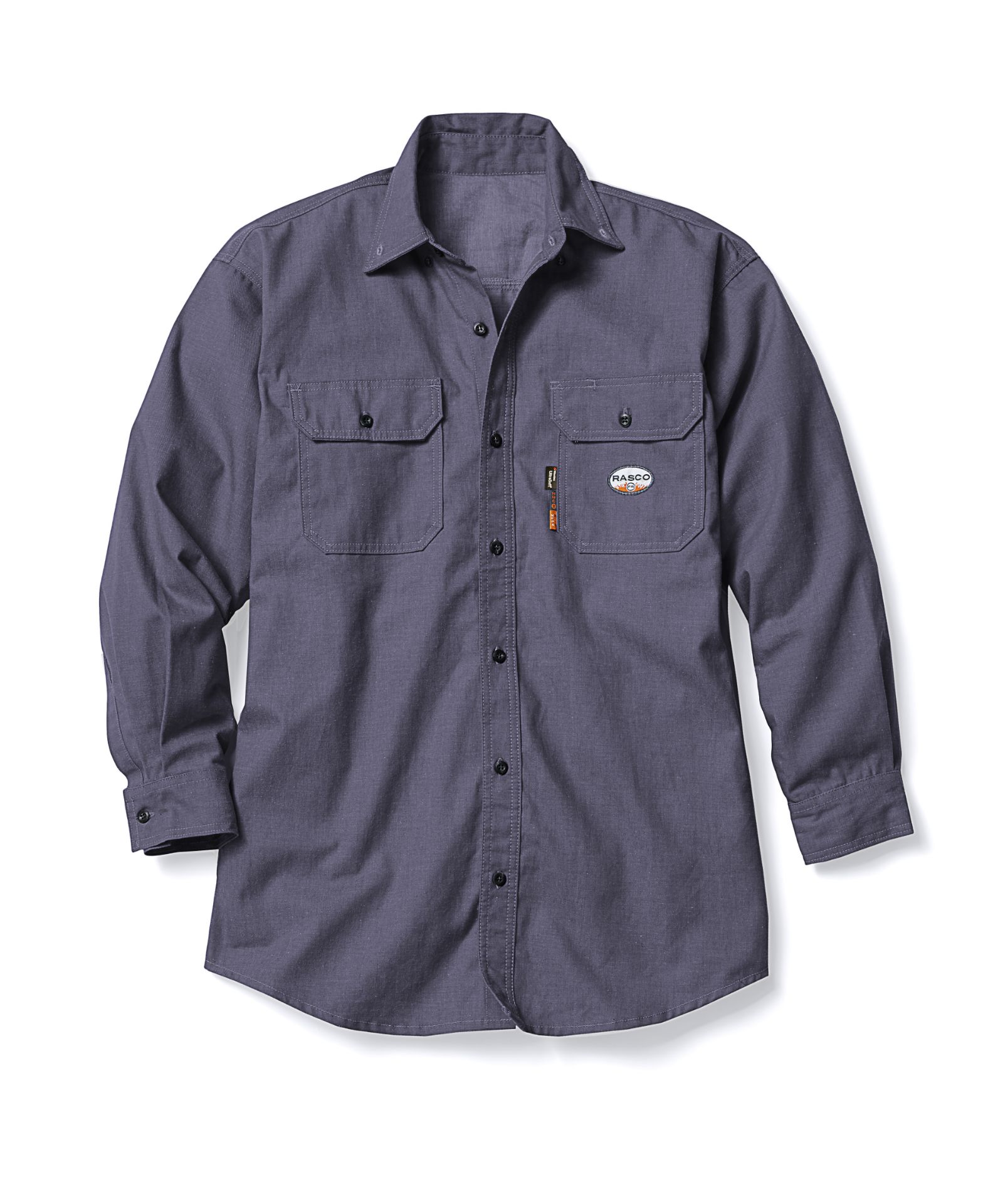 Picture of Rasco FR1344CH FR DH Air Uniform Shirt - Charcoal