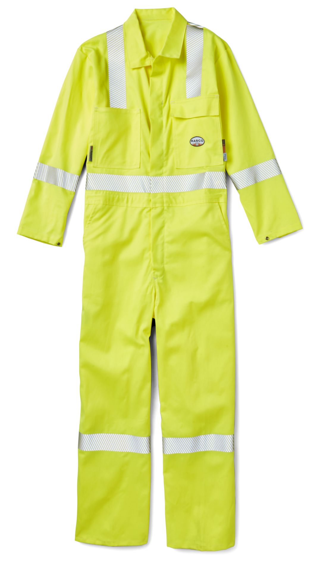 Picture of Rasco FR2905 FR Hi Vis Coverall w/ Segmented