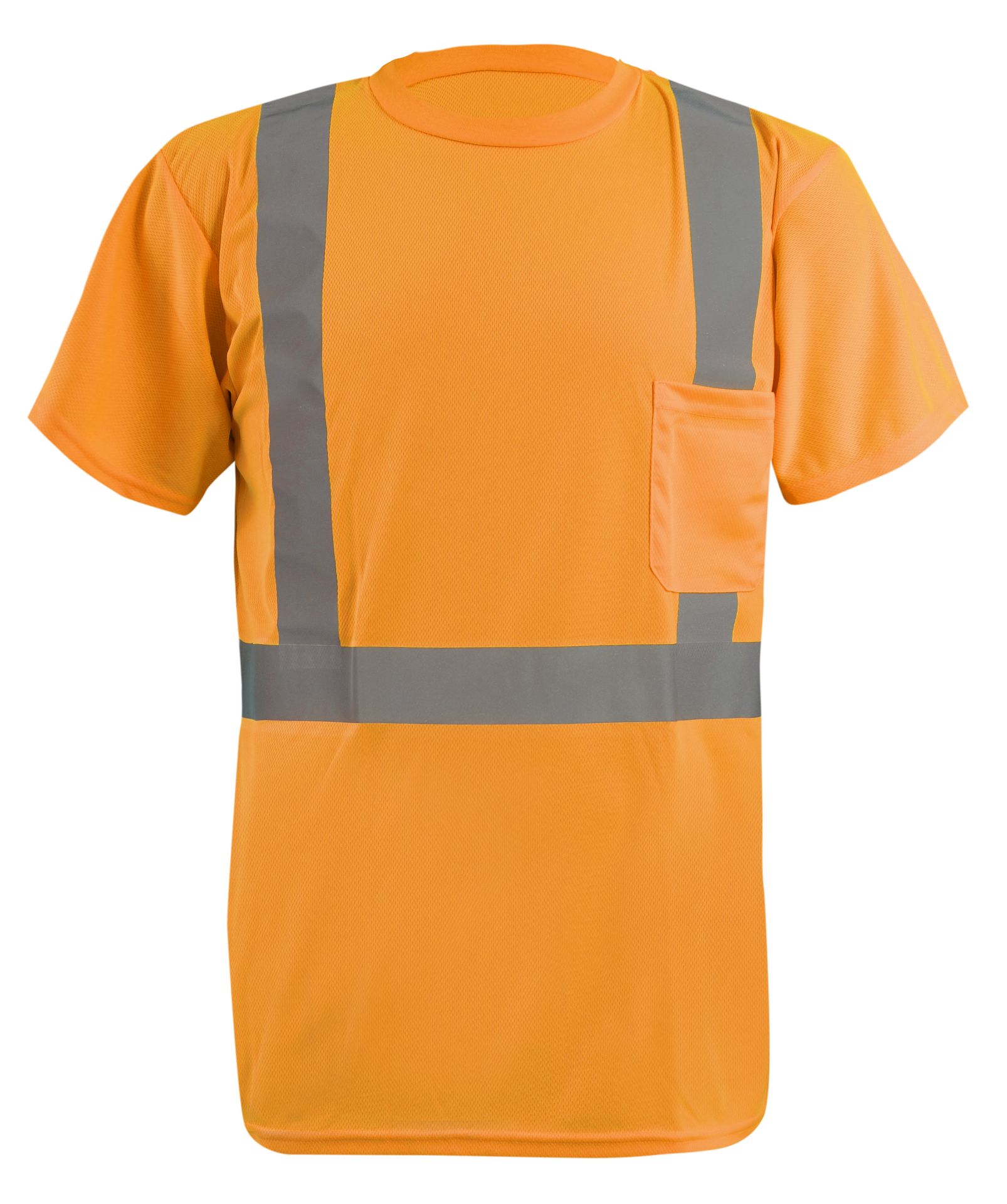 Picture of Occunomix LUX-SSETP2B SHORT SLEEVE WICKING BIRDSEYE T-SHIRT w/POCKET