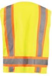 Picture of Occunomix ECO-ATRANS SOLID TWO-TONE SURVEYOR VEST w/ZIPPER
