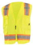 Picture of Occunomix ECO-ATRNSM MESH TWO-TONE SURVEYOR VEST w/ZIPPER