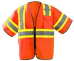 Picture of Occunomix ECO-GCZ32T MESH TWO-TONE VEST w/ZIPPER