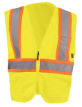 Picture of Occunomix ECO-IM2TZ MESH TWO-TONE VEST w/ZIPPER