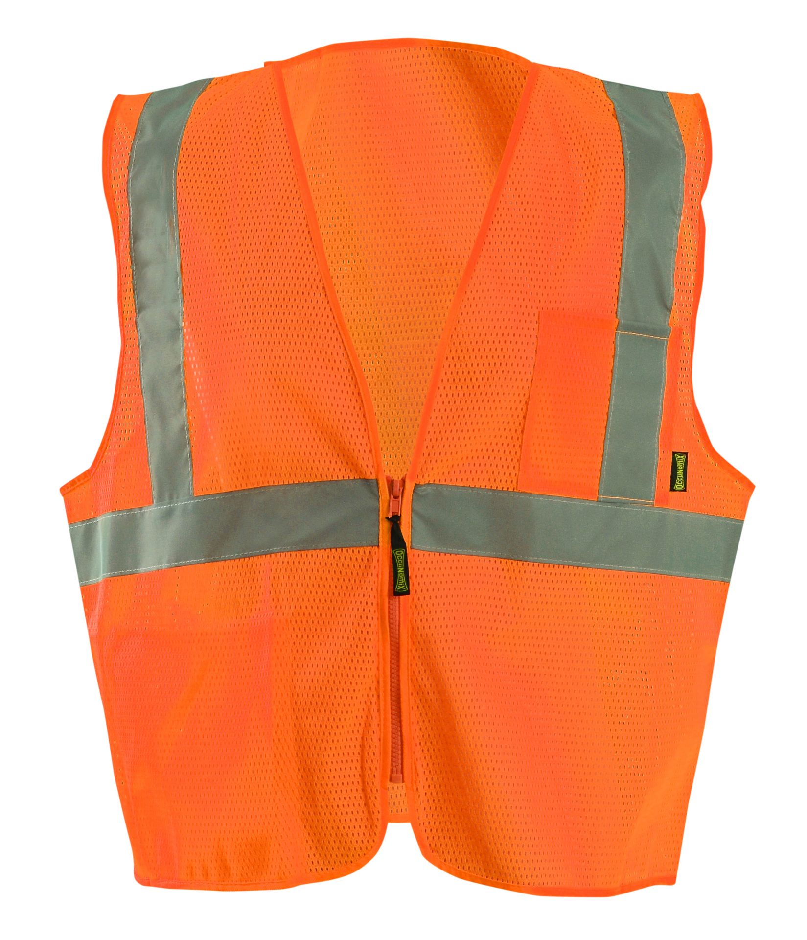 Picture of Occunomix ECO-IMZX MESH X-BACK VEST w/ZIPPER