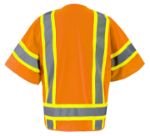 Picture of Occunomix ECO-SIMZ32T MESH TWO-TONE SURVEYOR VEST w/ZIPPER