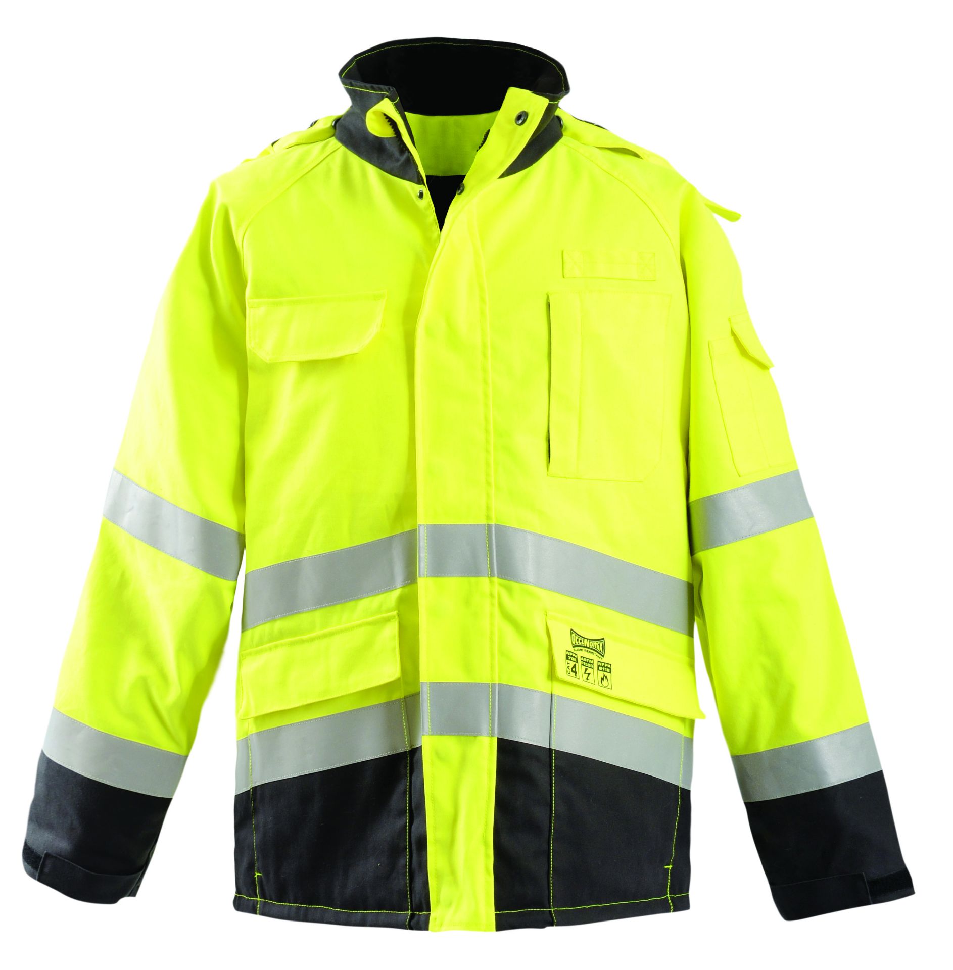 Picture of Occunomix FR-JDWDBK FLAME RESISTANT BOMBER JACKET *