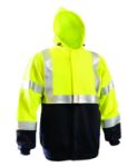 Picture of Occunomix FR-SM2313 FLAME RESISTANT DUAL CERTIFIED FULL-ZIP NAVY BOTTOM HOODIE *