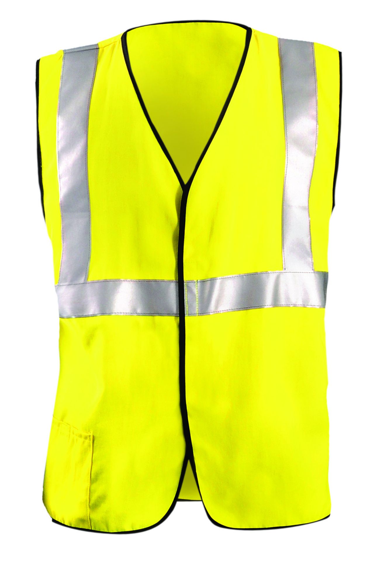 Picture of Occunomix FR-VM1112 FLAME RESISTANT DUAL CERTIFIED SINGLE STRIPE SOLID VEST *