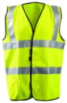 Picture of Occunomix FR-VM1122 FLAME RESISTANT DUAL CERTIFIED DUAL STRIPE SOLID VEST *