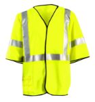 Picture of Occunomix FR-VM2213 FLAME RESISTANT SINGLE STRIPE MESH VEST w/D-RING ACCESS *