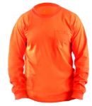 Picture of Occunomix LUX-300LP CLASSIC COTTON LONG SLEEVE T-SHIRT w/POCKET *