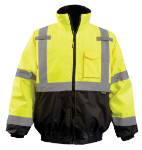 Picture of Occunomix LUX-350-JB 2-IN-1 BLACK BOTTOM QUILTED BOMBER JACKET